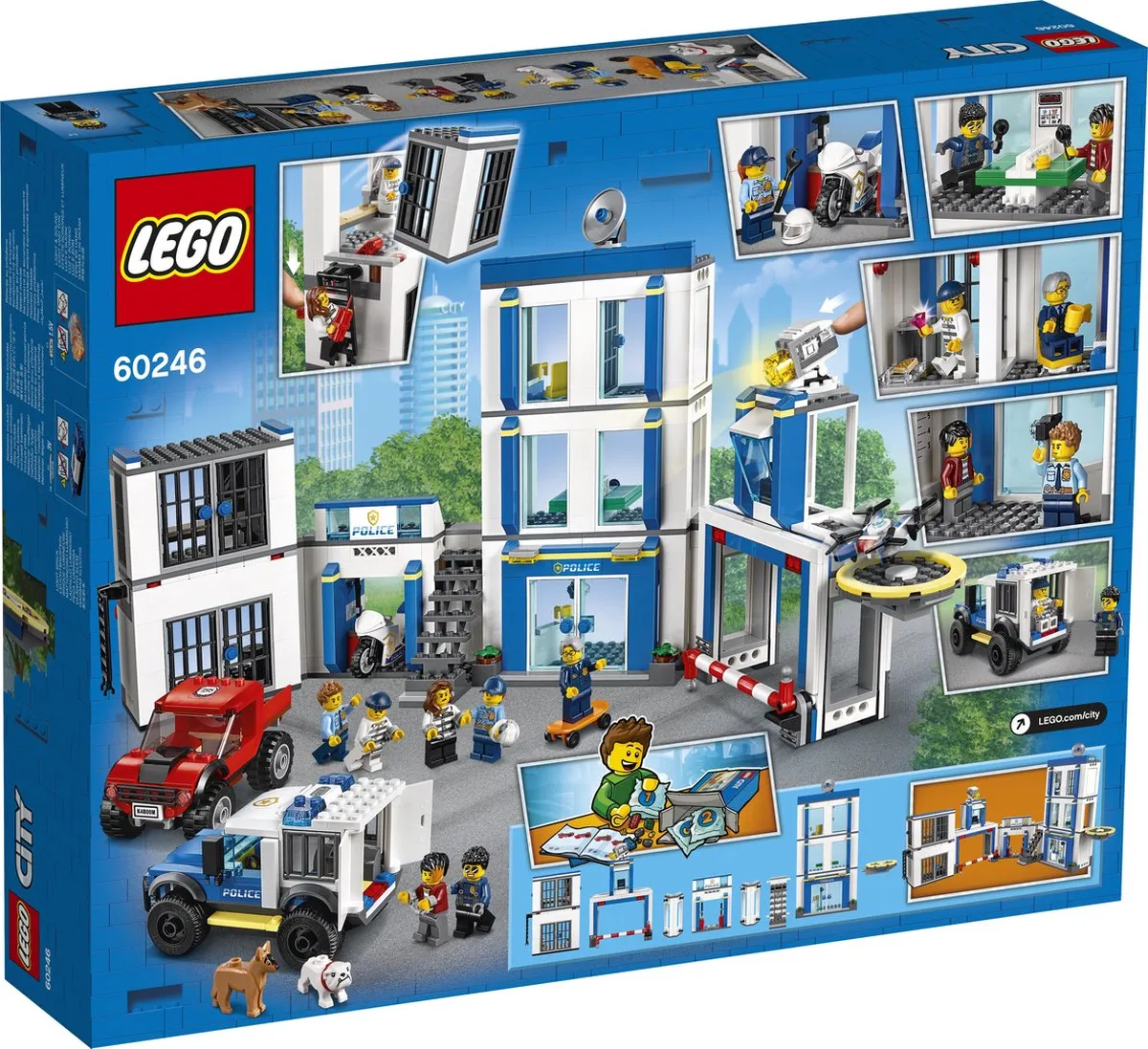 LEGO City Politiebureau 60246 - 743 Stukken - afbeelding 2 van 6