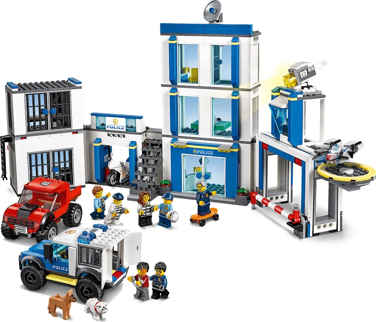 LEGO City Politiebureau 60246 - 743 Stukken - afbeelding 5 van 6