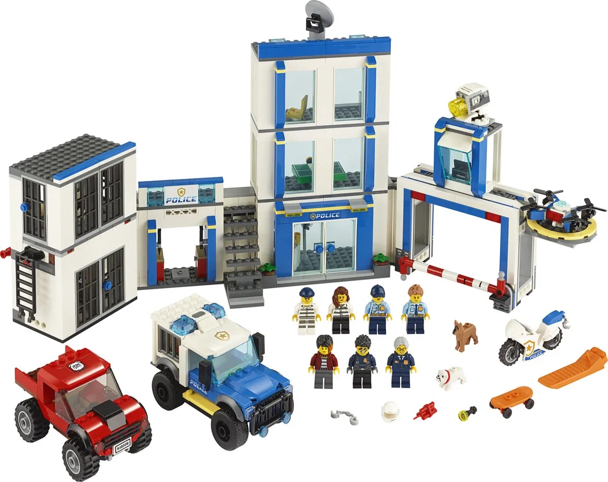 LEGO City Politiebureau 60246 - 743 Stukken - afbeelding 3 van 6