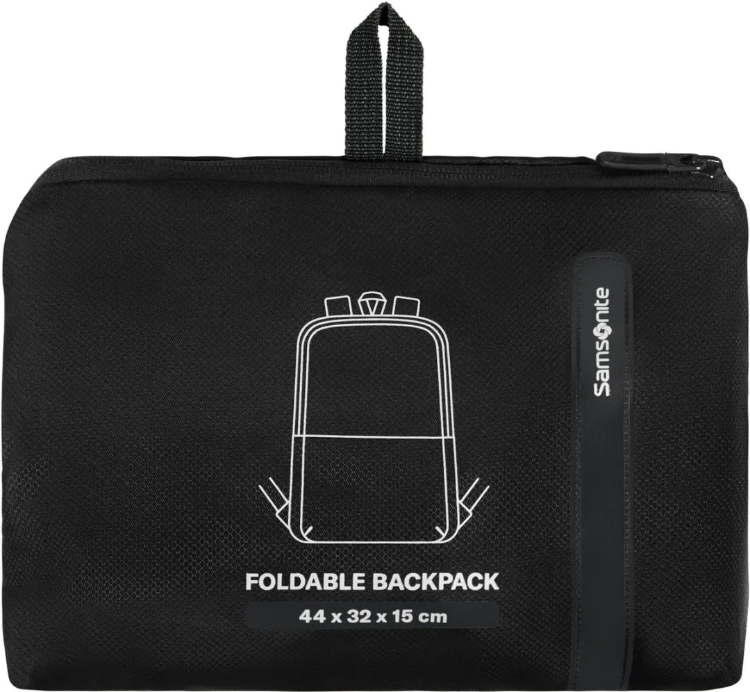 Samsonite Reisaccessoires 5400052033636 Opvouwbare Rugzak - Zwart