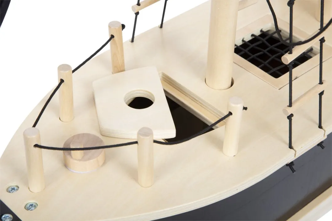 Small Foot Houten Poppenhuis Piratenboot - Multicolor