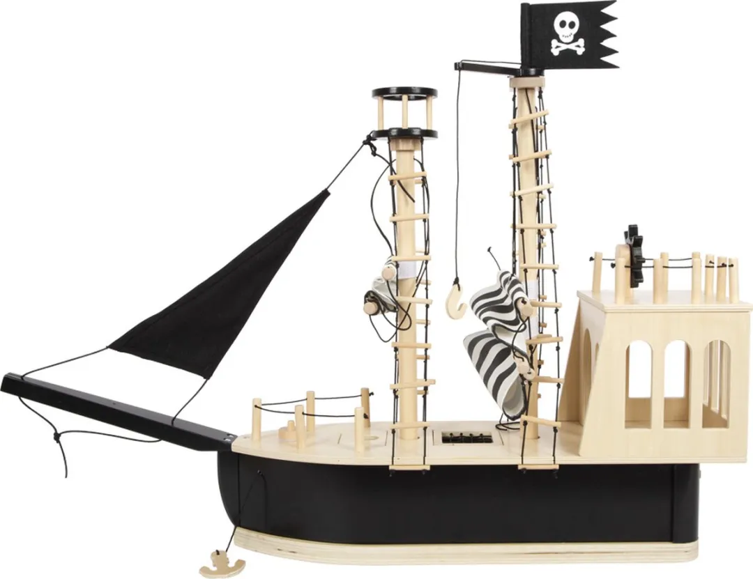 Small Foot Houten Poppenhuis Piratenboot - Multicolor - afbeelding 6 van 6