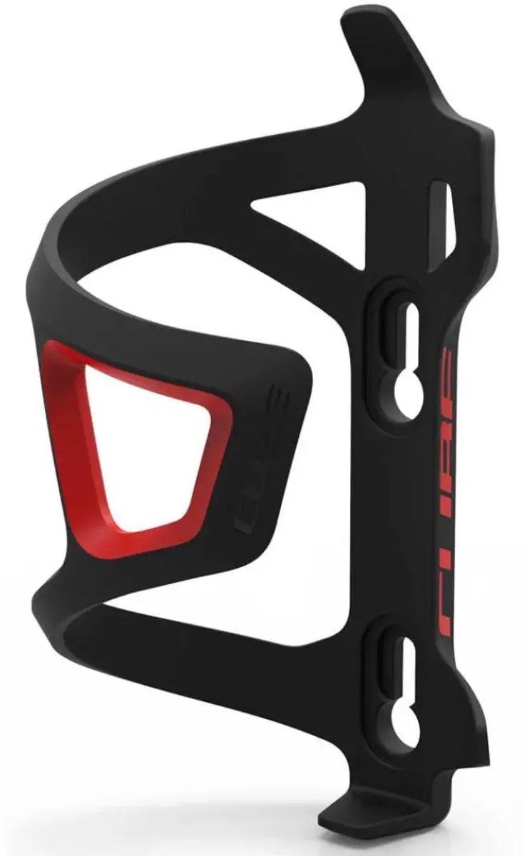 Cube HPP-SideCage Bidonhouder - Zwart/Rood