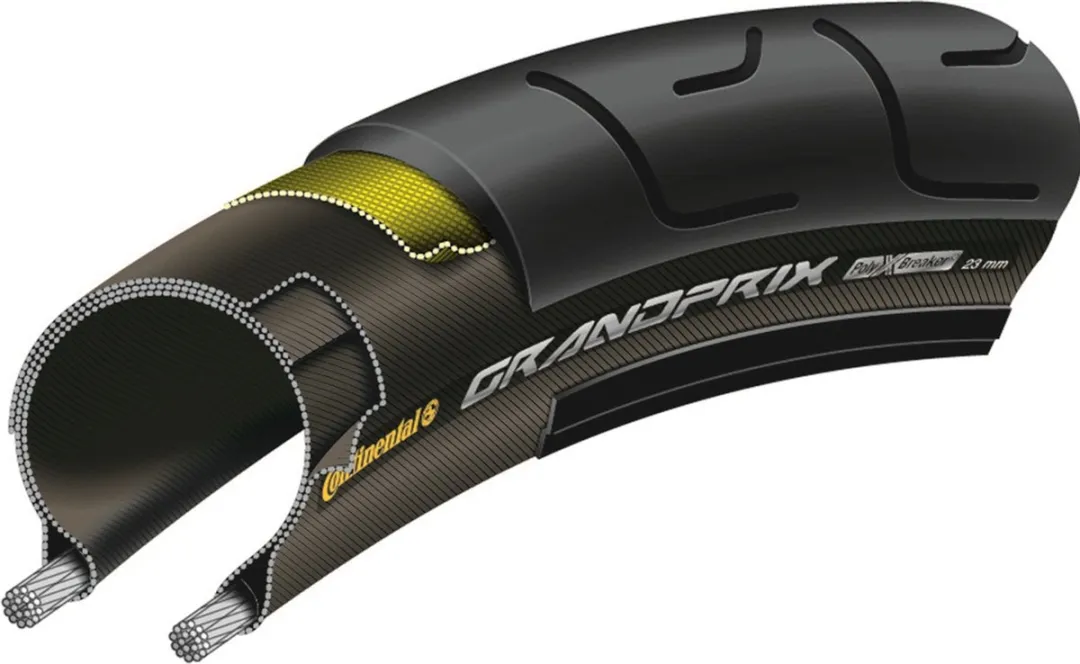 Continental Grand Prix 28x7/8 Vouwband 23-622 - Zwart