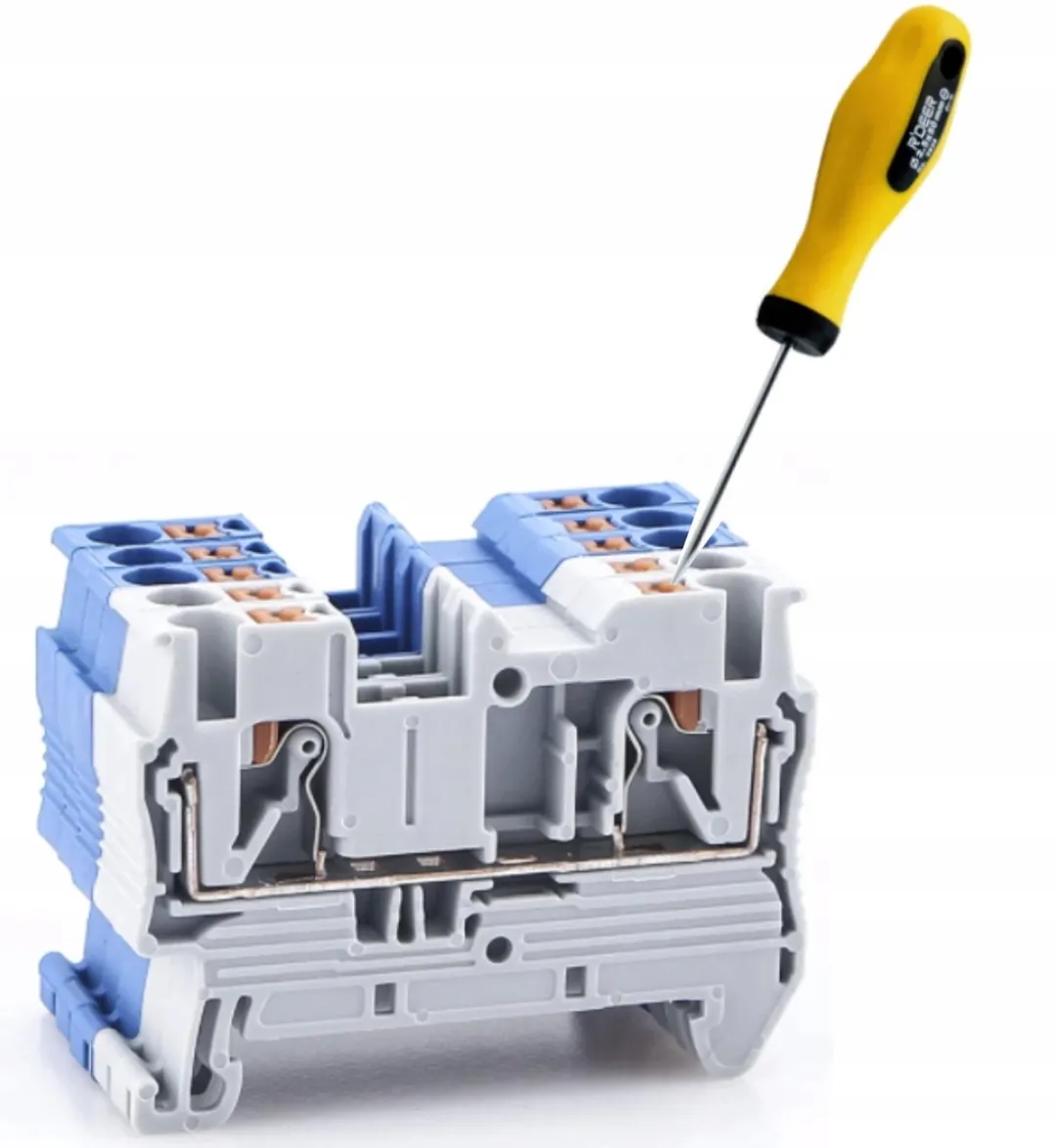 Phoenix Contact ZUG DIN-rail Terminalblok 2.5mm² - Rood