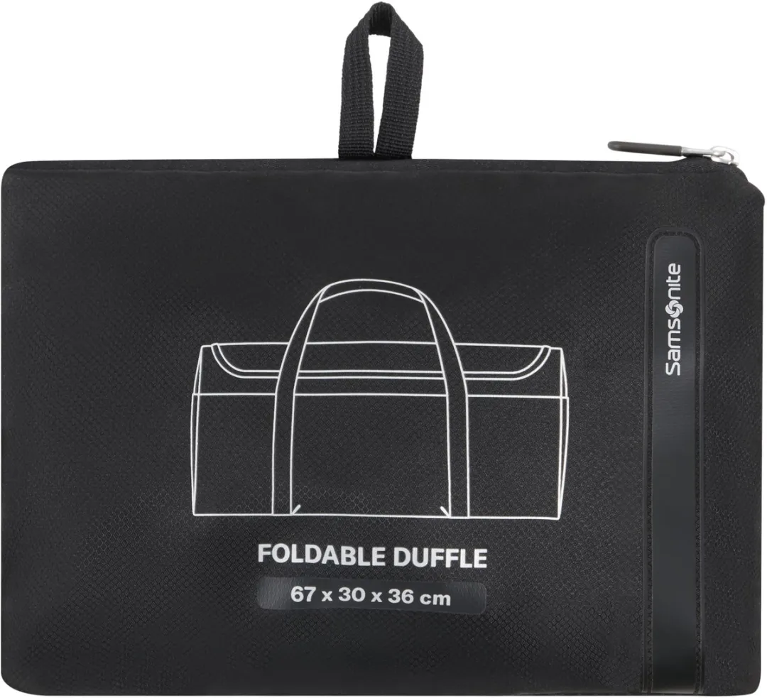 Samsonite Foldable Duffle L 5400520336453 - 2.4L - Zwart