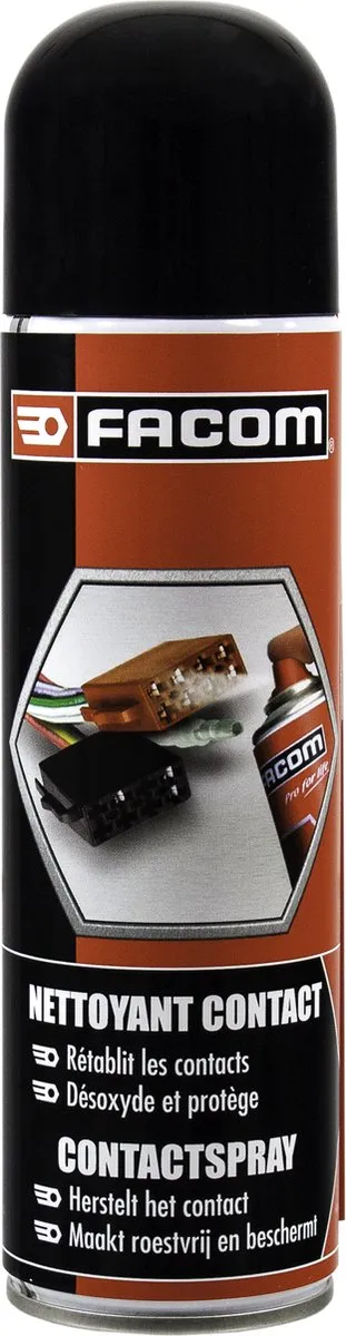 FACOM Contactspray 250ml - Rood/Zwart