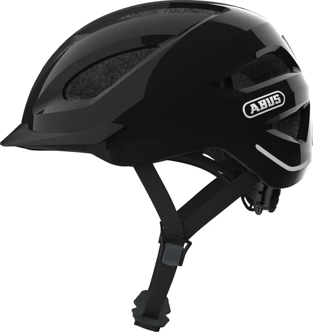 ABUS Urban Helm 1.2 Pedelec/Snorfiets - Maat S-M - 52/57cm - Shiny Black