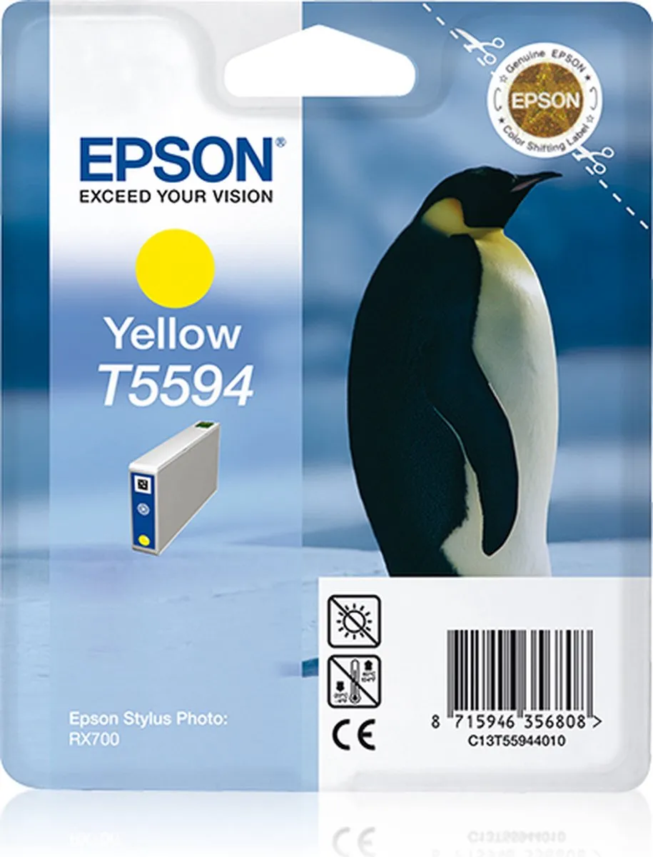Epson T5594 Geel Inktcartridge - 13ml