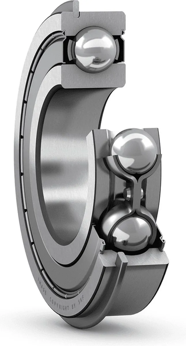 SKF 6205 2Z NR Kogellager - 25x52x15mm