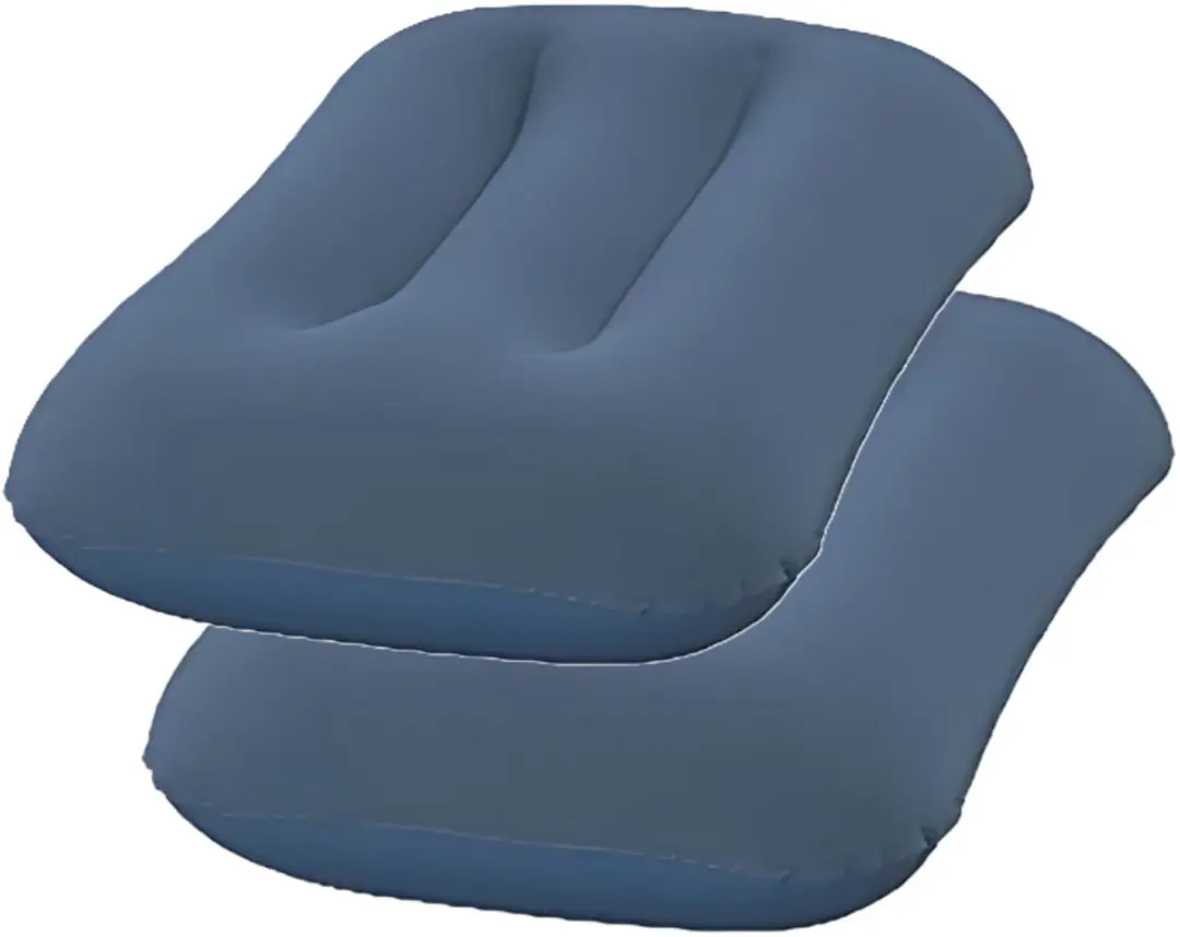 Bestway Opblaasbaar Reiskussen - 2 Stuks - Blauw 38x24cm