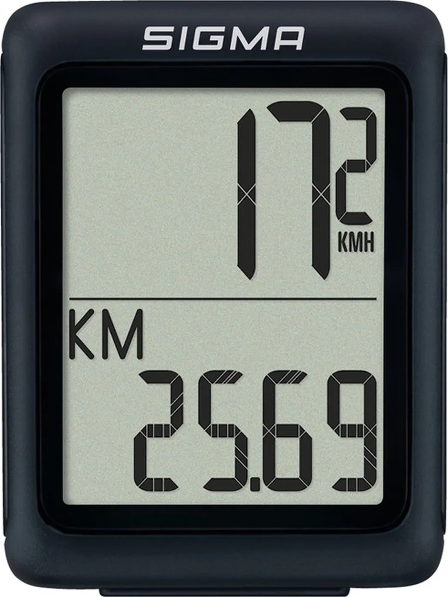 Sigma Fietscomputer BC 5.0 WR 5210 - Zwart