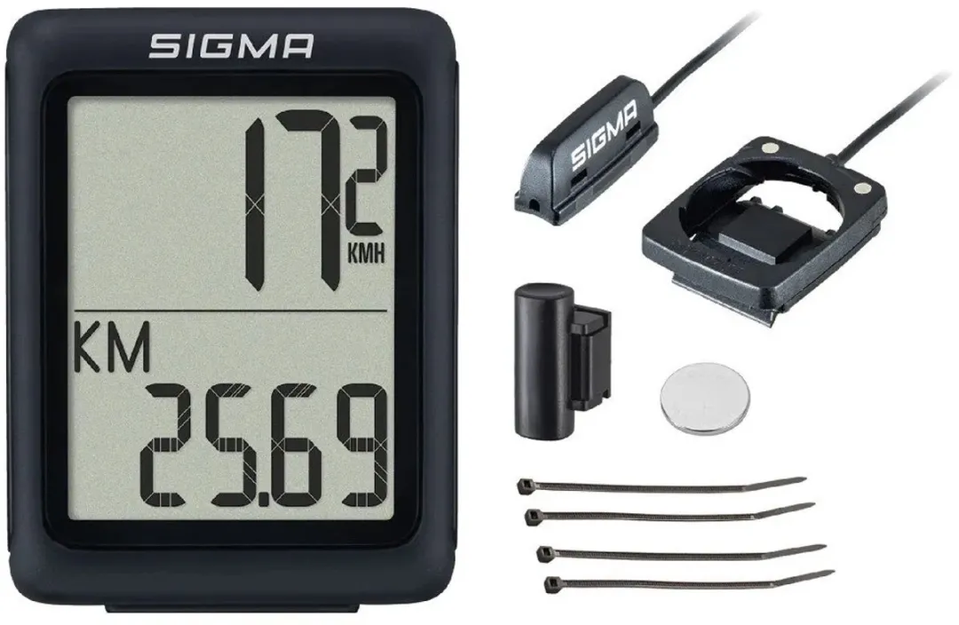 Sigma Fietscomputer BC 5.0 WR 5210 - Zwart