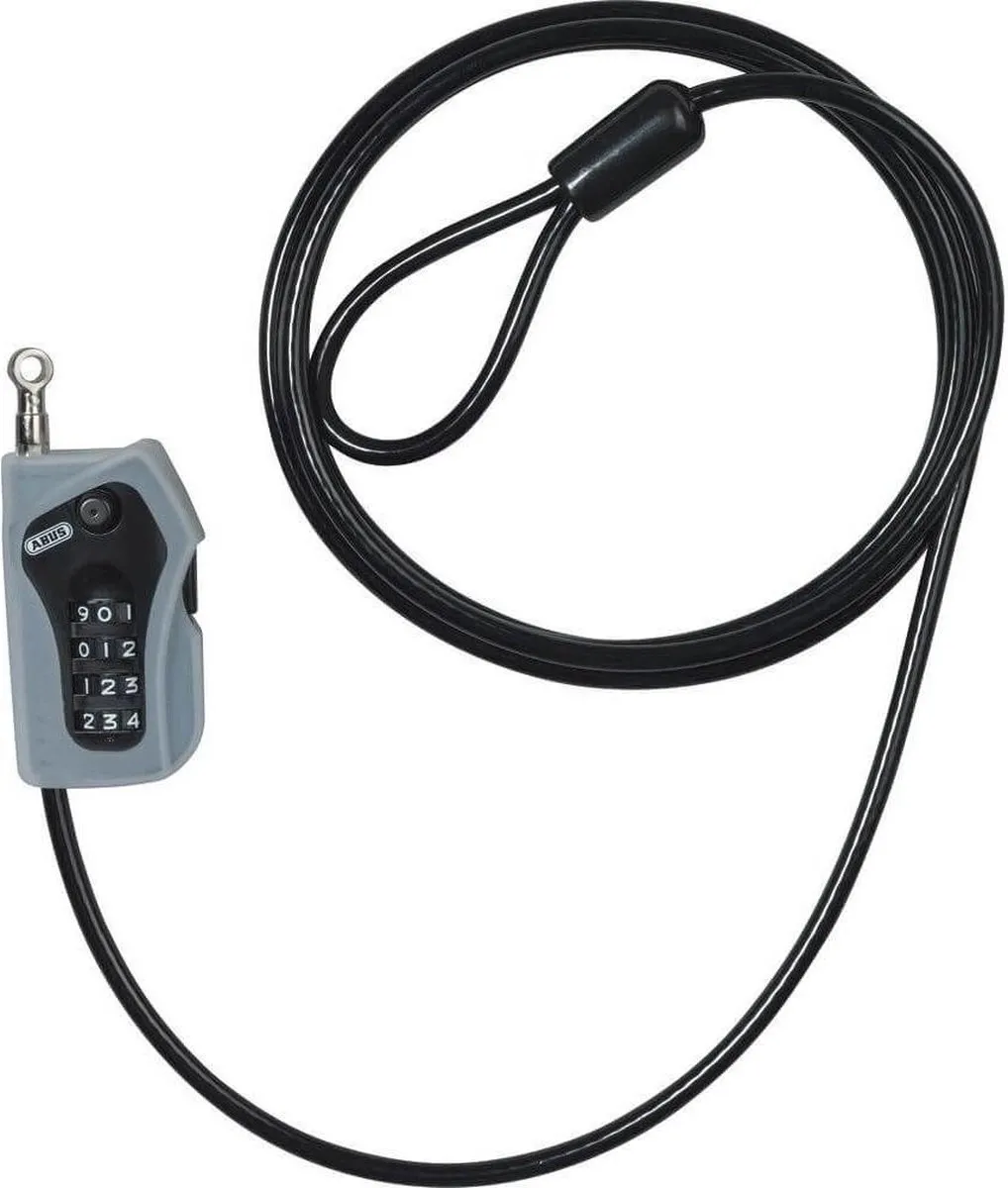 ABUS Combiloop 205 Kabelslot 200cm - Zwart - afbeelding 6 van 6