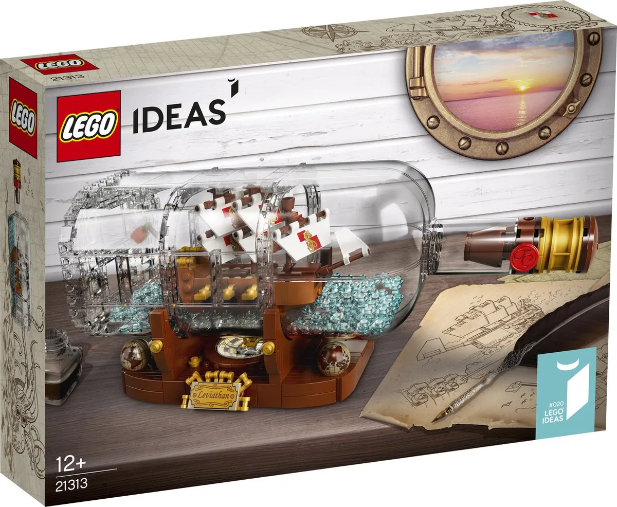 LEGO Ideas Schip in een Fles 21313