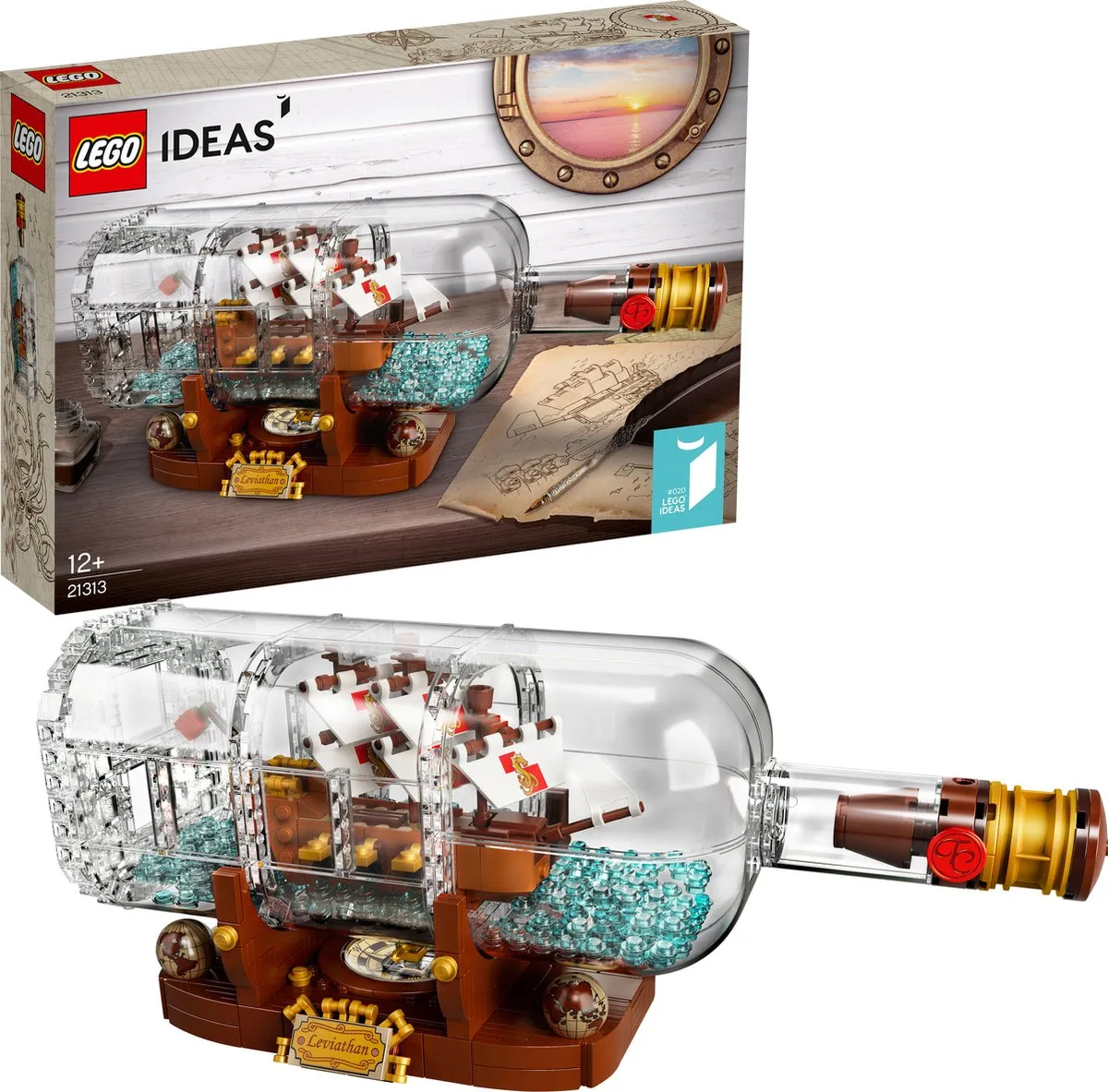 LEGO Ideas Schip in een Fles 21313 - 962 Stukken - afbeelding 2 van 6