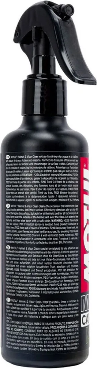 Motul Helm Vizier Bril & Lens Reiniger 250ml - afbeelding 2 van 6