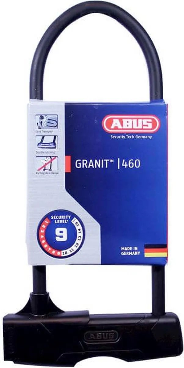 ABUS Granit 460/30 Beugelslot 30cm - Zwart - afbeelding 6 van 6
