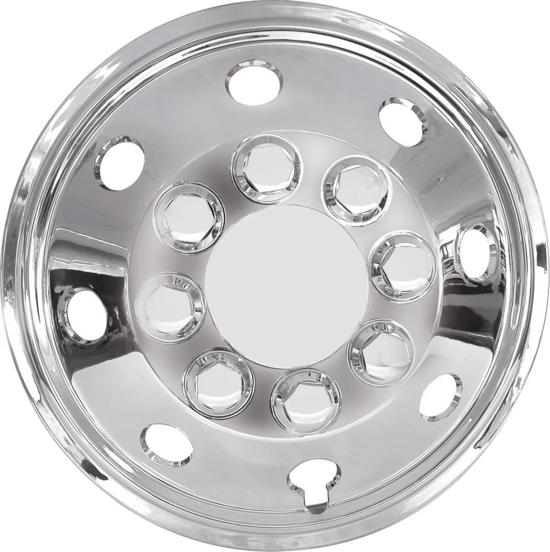 Carpoint Wieldoppen 14" Chroom - 4 Stuks