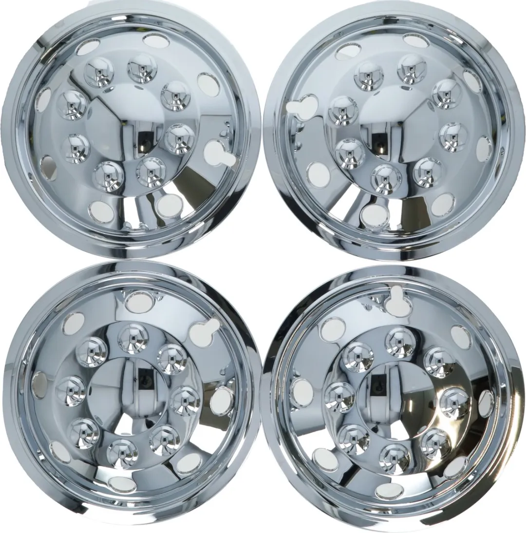 Carpoint Wieldoppen 14" Chroom