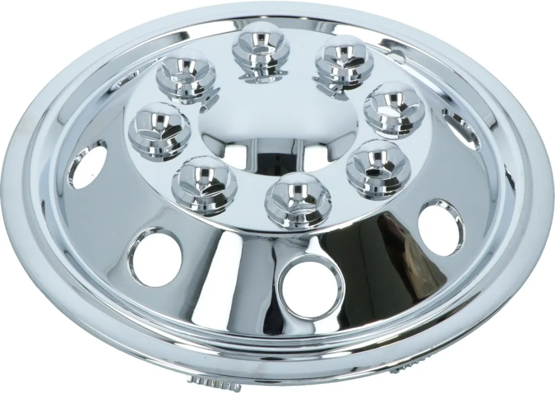 Carpoint Wieldoppen 14" Chroom - 4 Stuks
