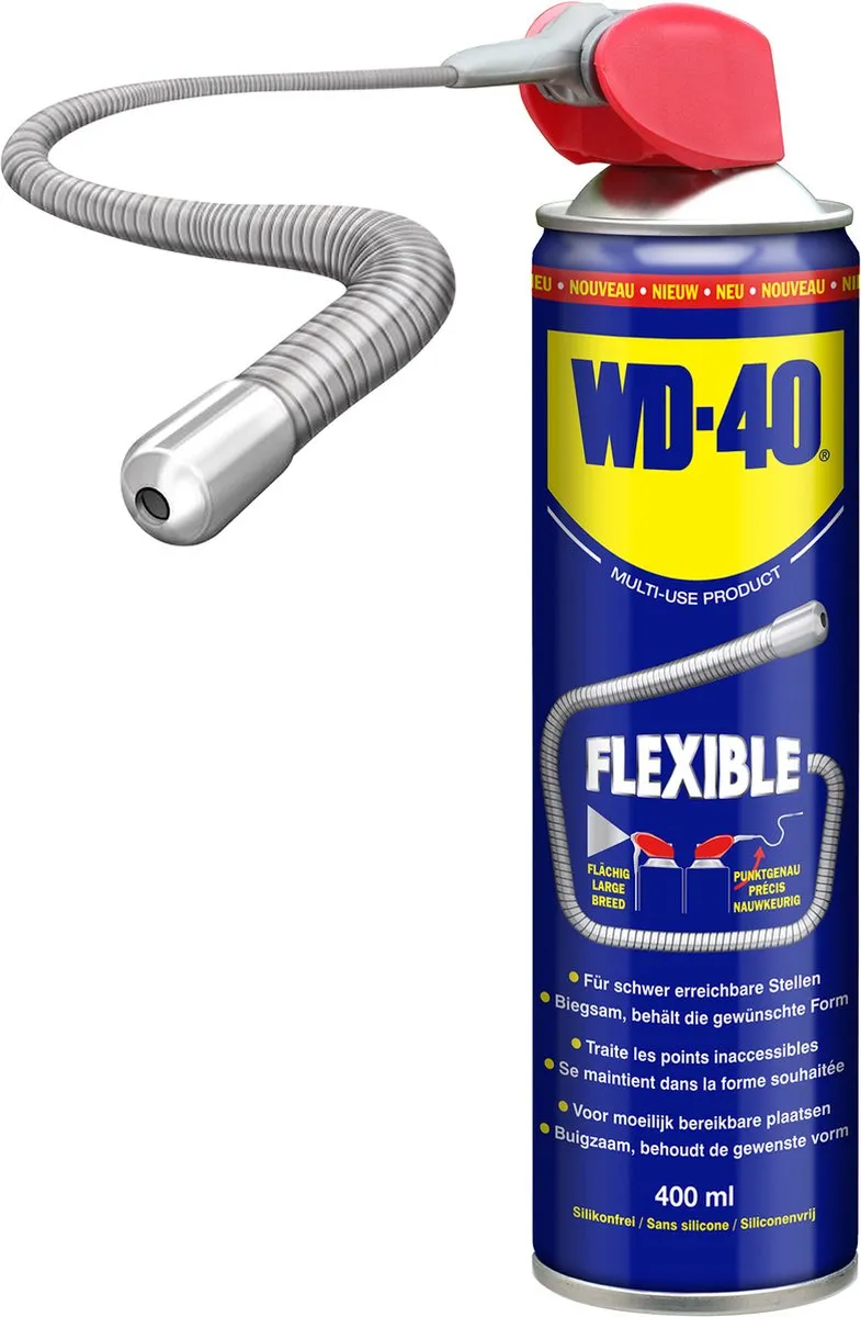 WD-40 Multispray Flexible 400ml - Wit