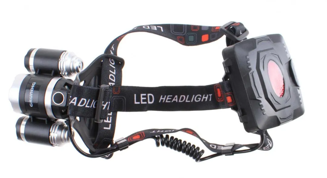 Grundig Hoofdlamp 3 LED 200 Lumen