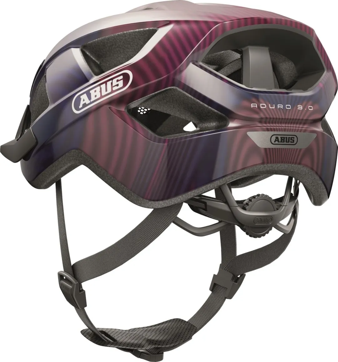 ABUS Aduro 3.0 Fietshelm - L 58-62cm - Paars