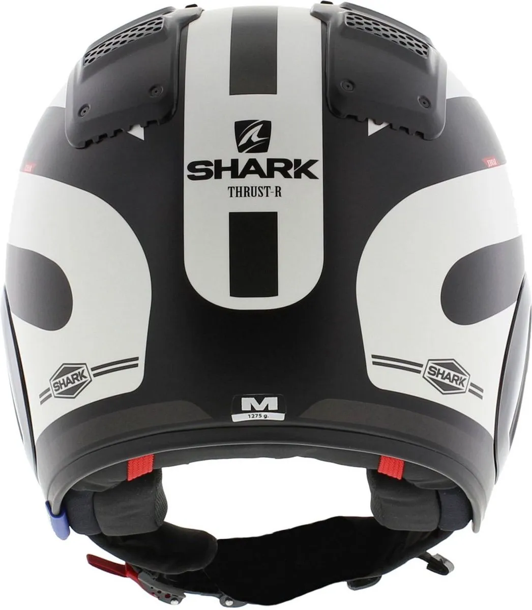 Shark X-Drak 2 Trial Helm Thrust-R - XS - Mat zwart/wit/antraciet