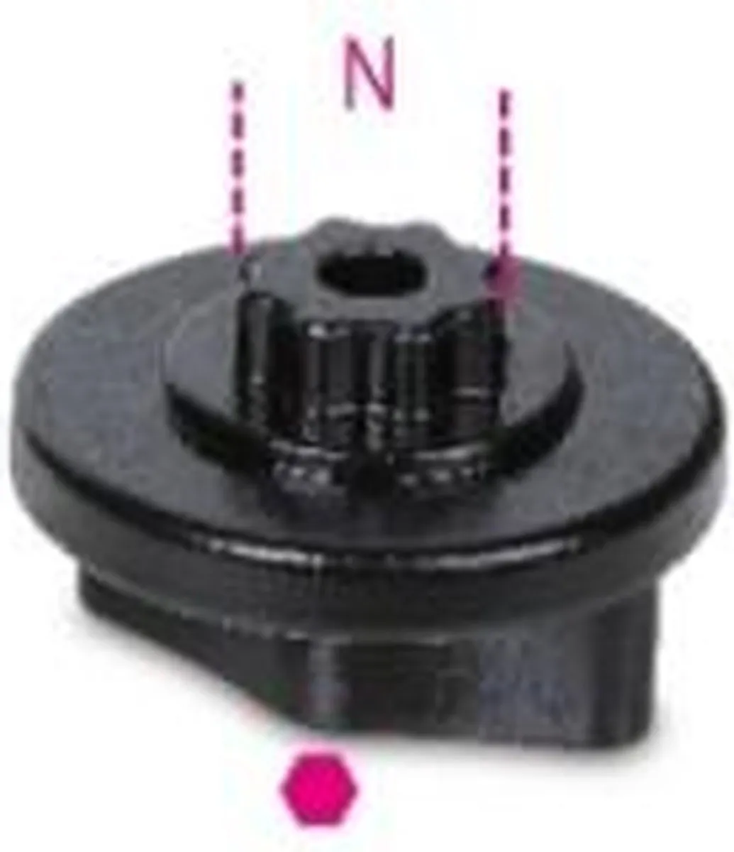 Beta Sleutel 3971 Hollowtech II 8mm - Zwart