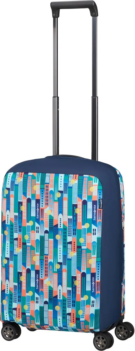 Samsonite Kofferhoes Small City Print - 1 Stuk