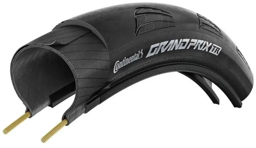 Continental Grand Prix TR 28x1.25'' Raceband - Zwart