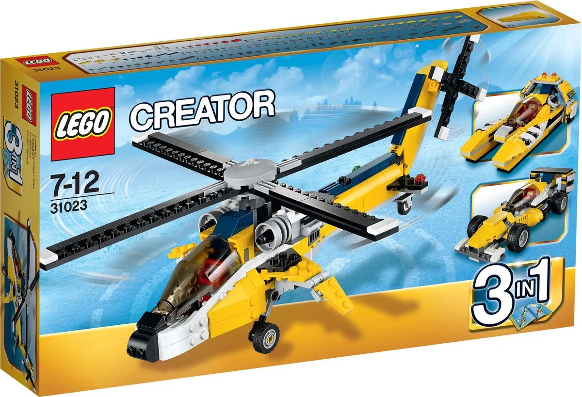LEGO Creator Gele Racers 31023