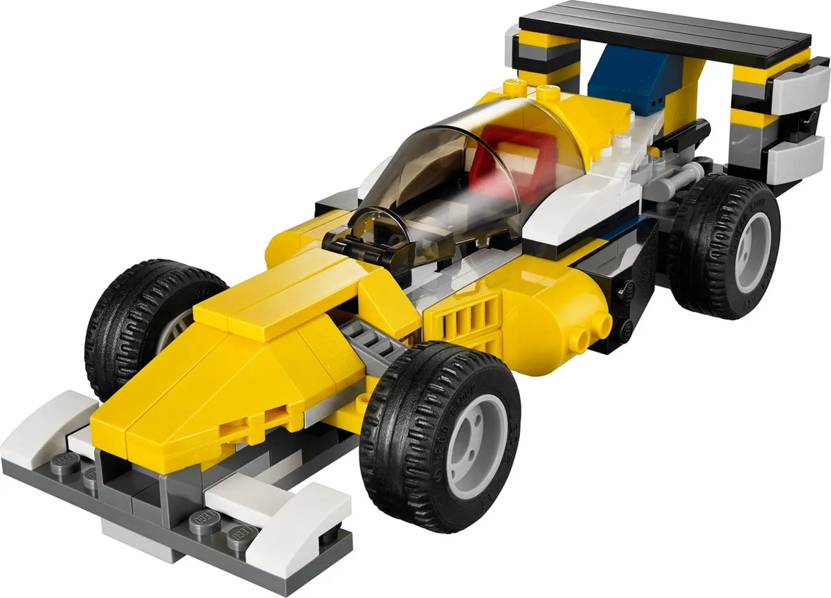 LEGO Creator Gele Racers 31023 - 328 Stukken