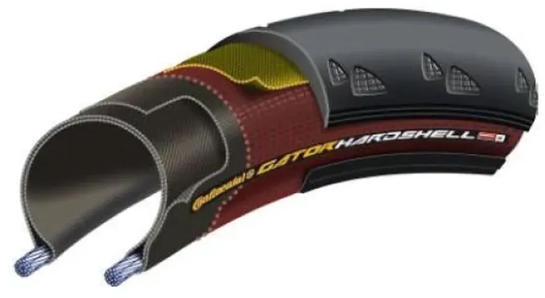 Continental Gator Hardshell Folding 28" Band 700x32C - Zwart