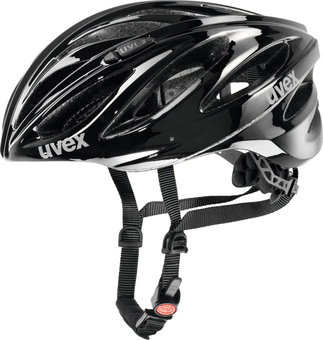 Uvex Boss Race Fietshelm - Maat 52-56cm - Zwart - afbeelding 4 van 5