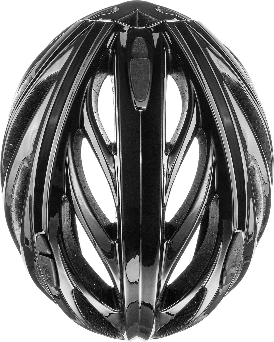 Uvex Boss Race Fietshelm - Maat 52-56cm - Zwart - afbeelding 2 van 5