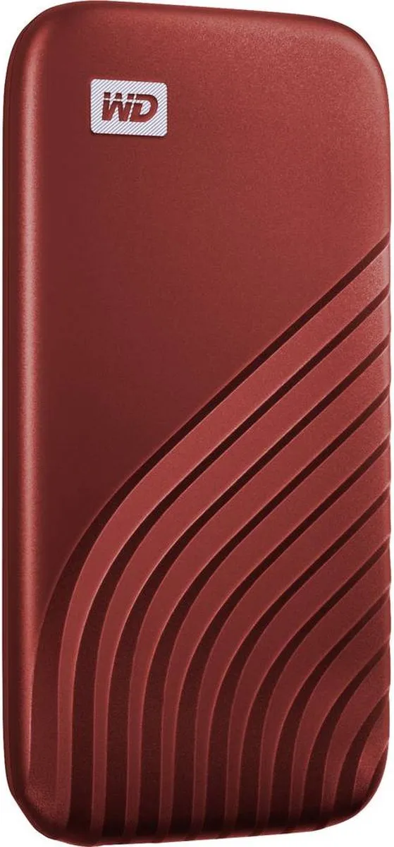 Western Digital My Passport SSD WDBAGF0020BRD-WESN - 2TB Rood