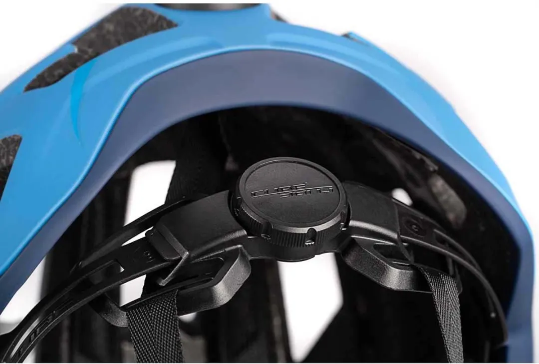 Cube Pathos Mountainbikehelm - 15 Ventilatiegaten - L - Blauw