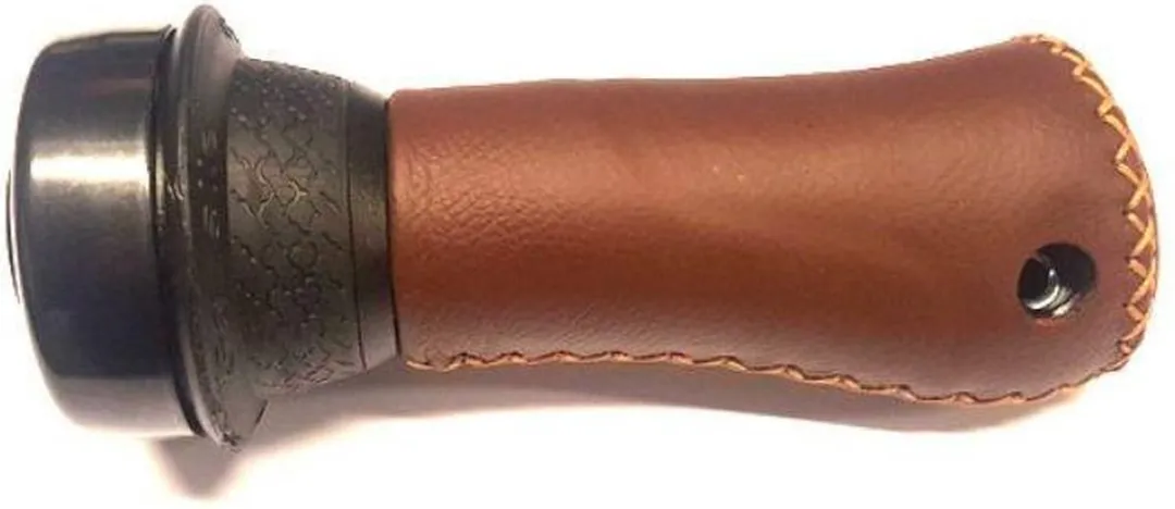 Gazelle Handvat Links Draaibel 100mm Aero Leder - Bruin - afbeelding 6 van 6