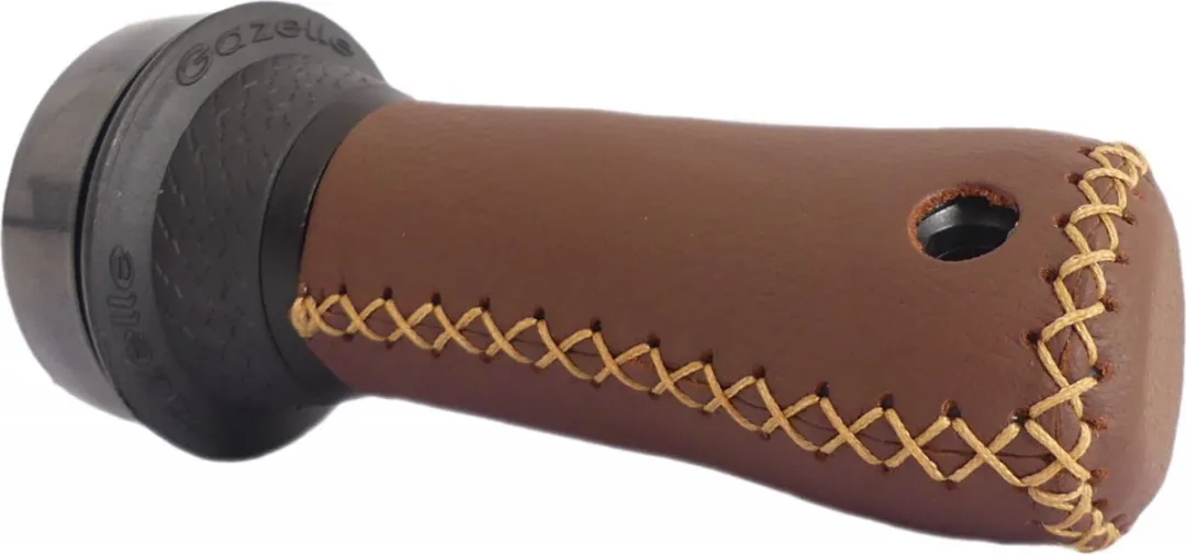 Gazelle Handvat Links Draaibel 100mm Aero Leder - Bruin - afbeelding 5 van 6