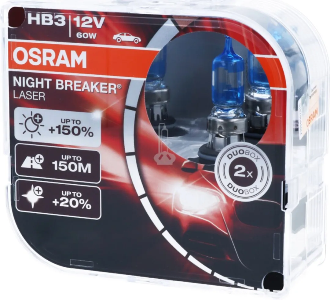 Osram HB3 NIGHT BREAKER LASER Set - 2 Stuks