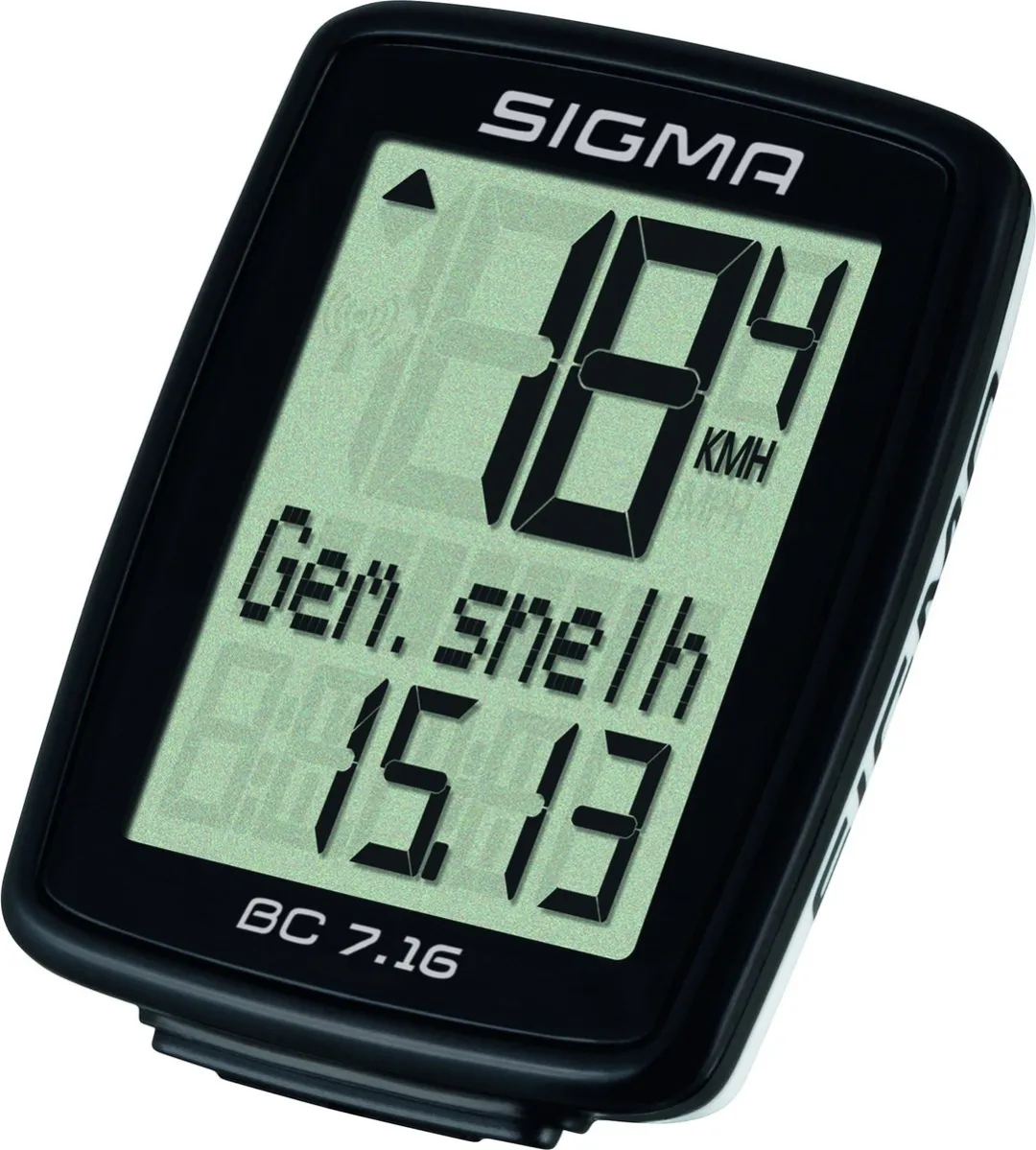 Sigma BC 7.16 Fietscomputer - Zwart