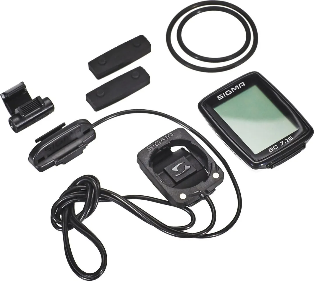 Sigma BC 7.16 Fietscomputer - Zwart