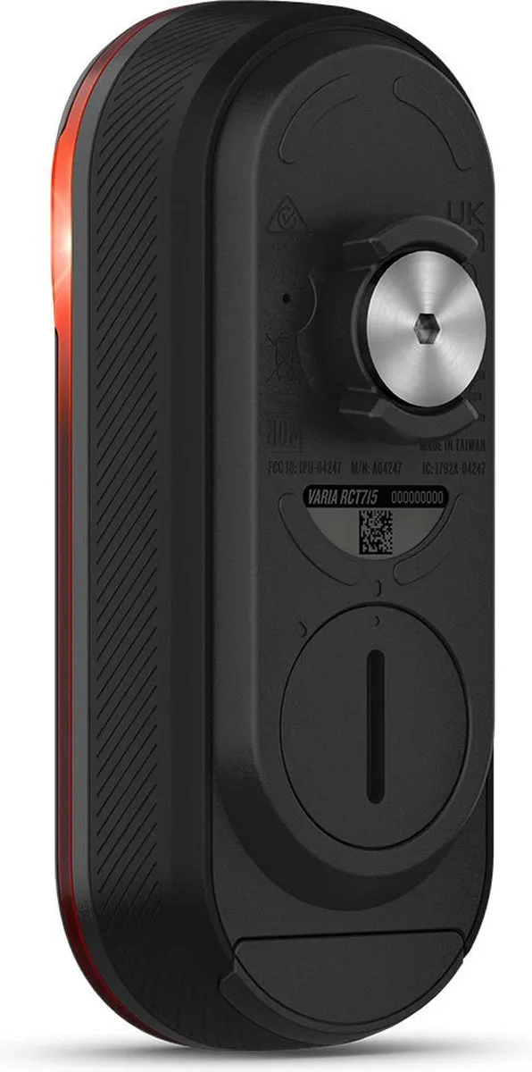 Garmin Varia RCT715 Fietsachterlamp met Radar - Zwart