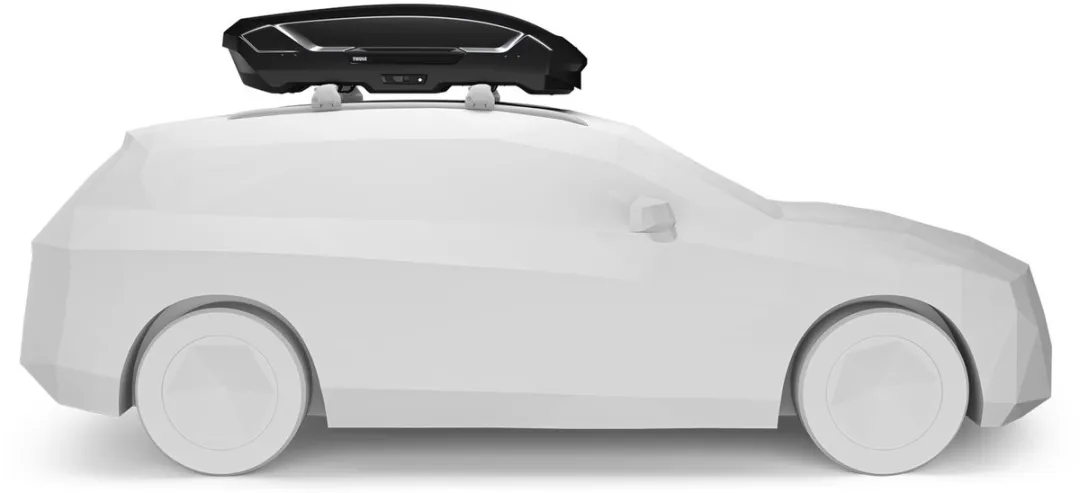 Thule Motion 3 M Dakkoffer - 75kg - Black glossy