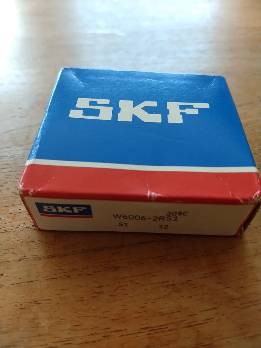 SKF W6006-2RS1 Groefkogellager RVS