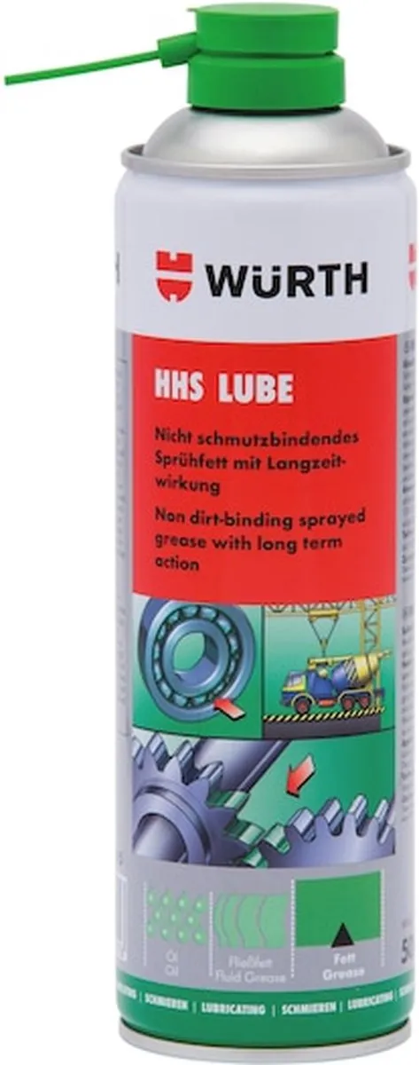 Würth HHS 500 Hechtend Smeermiddel
