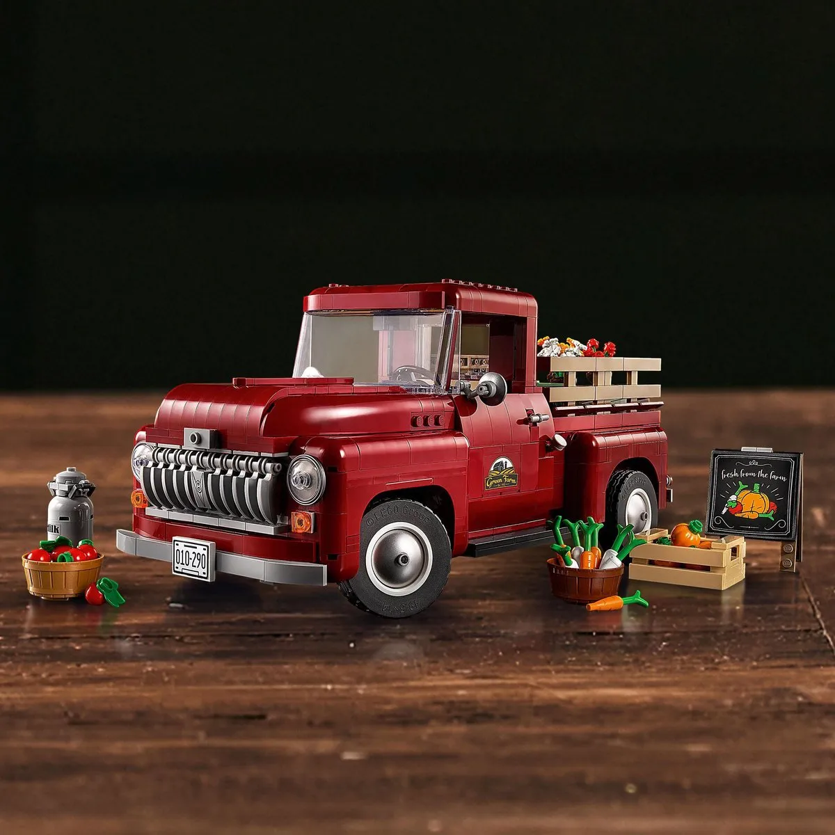 LEGO IDEAS Pick-up Truck 10290 - 1677 Stukken - Rood - afbeelding 3 van 6