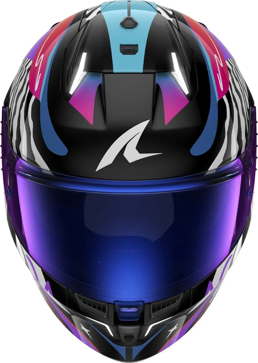 Shark Skwal i3 Speed Fancy Helm - M - Blauw/Zwart/Wit